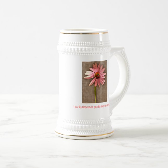 Rosa Cone Flower - jag är min nära och kära Sejdel (Framsida höger)