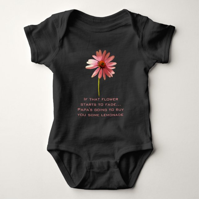 Rosa Cone Flower om blomman börjar bleka T Shirt (Framsida)