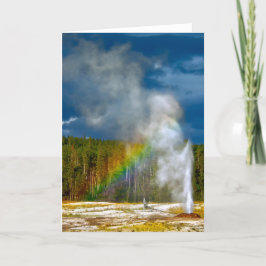 Rosa Cone Geyser Yellowstone Park - tack för ditt 