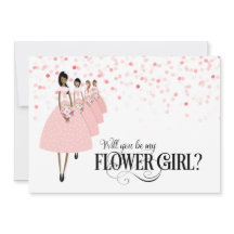 Rosa Confetti kommer du att bli min ungflicka.