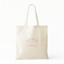 Rosa Coquette Aesthetic Pilates Tote Bag