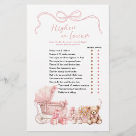 Rosa Coquette Babyvagn Högre eller Lägre 