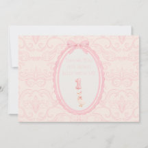 Rosa Coquette Dum Anka 1-årsdag 