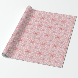Rosa Coquette Godisstav Presentpapper