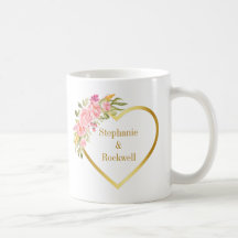 Rosa Coral Ro Bröllop Gift Guld