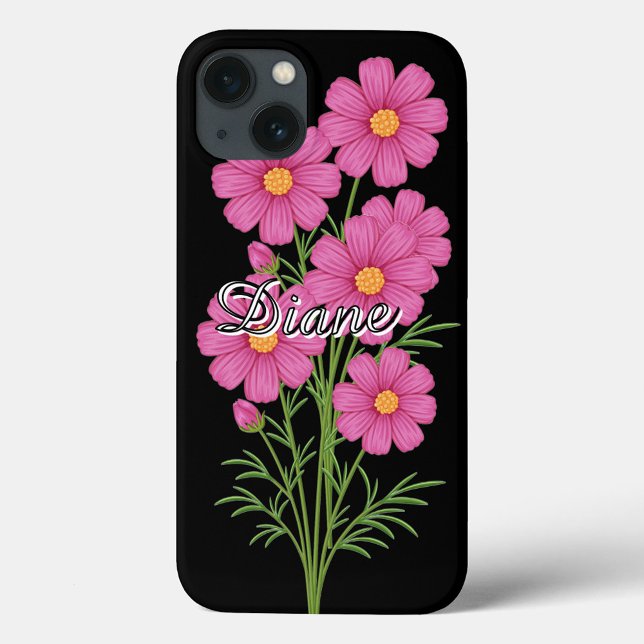 Rosa Cosmo blommor  (Pink Cosmo Flowers Design is For Springtime!)