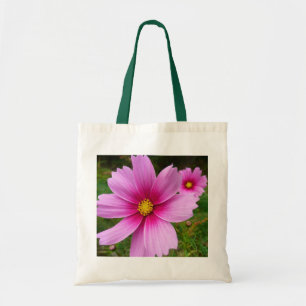 Rosa Cosmos Flowers Wildblomma Tygkasse