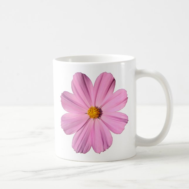 Rosa Cosmos Kaffemugg (Höger)