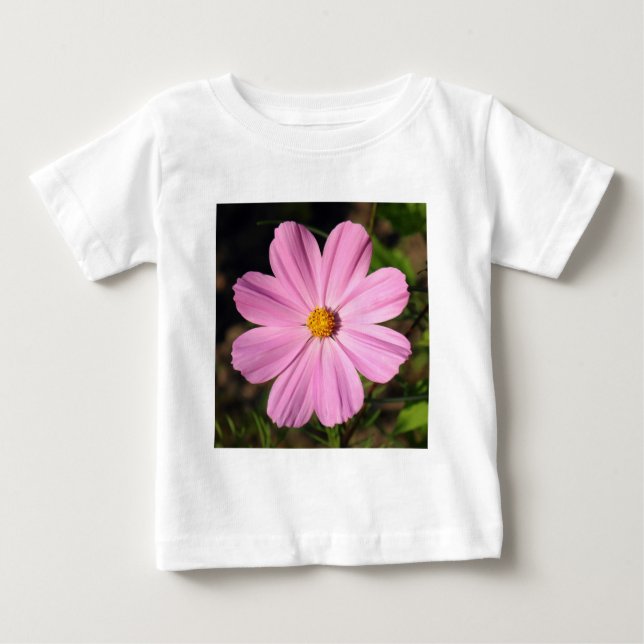 Rosa Cosmos (kvadratfoto) T Shirt (Framsida)