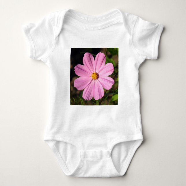 Rosa Cosmos (kvadratfoto) T-shirt (Framsida)