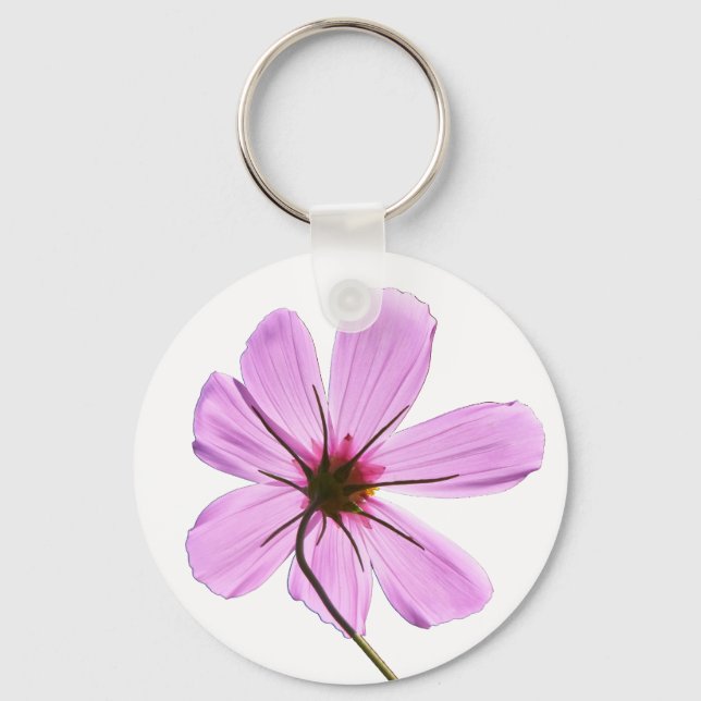 Rosa Cosmos Nyckelring (Framsida)