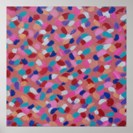 Rosa Cotton Candy Poster