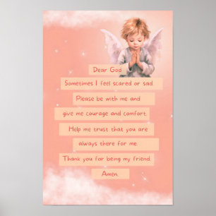 Rosa Courage Child Prayer Poster