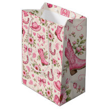Rosa cowgirl-babyshower-papper tallrikar | Stövlar