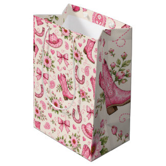 Rosa cowgirl-babyshower-papper tallrikar | Stövlar