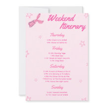 Rosa Cowgirl Bachelorette Party Helg Itinerary