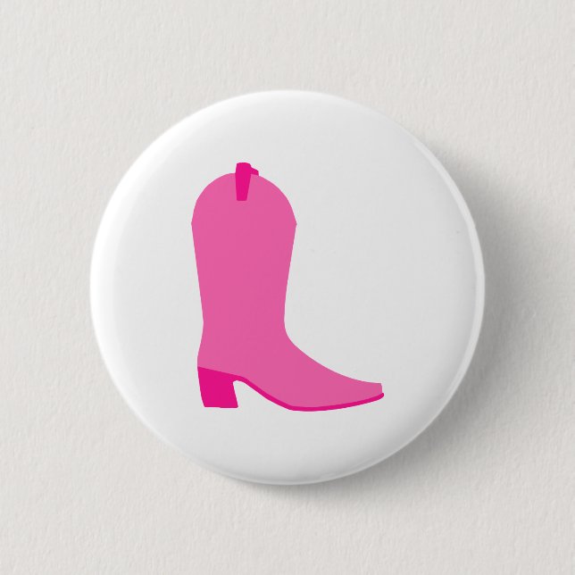 Rosa Cowgirl Boot Knapp (Framsida)