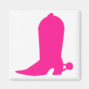 Rosa Cowgirl Boot Magnet