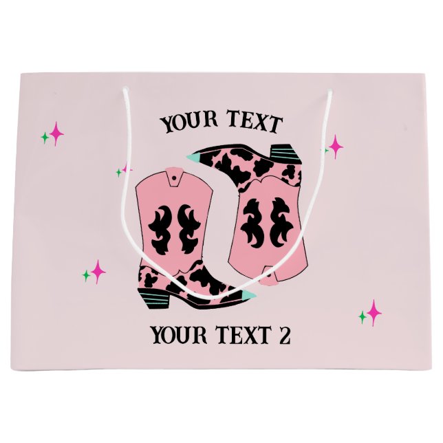 Rosa Cowgirl Boots Rodeo (Framsidan)