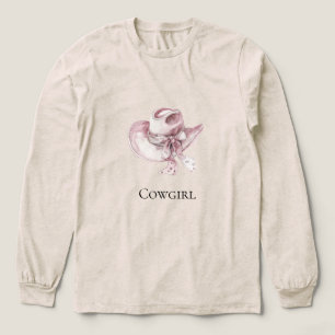 Rosa Cowgirl Hat T Shirt