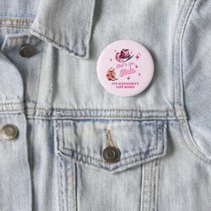 Rosa Cowgirl Nashville Låt oss Go Girls Bacheloret Knapp