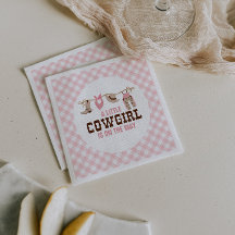 Rosa cowgirl western-barnkalas
