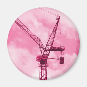 Rosa Crane Magnet