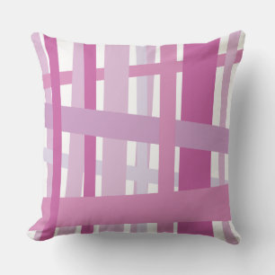 ROSA CRAZY LINJER DESIGN Retro Dekorativ kudde