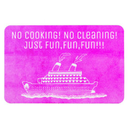 Rosa Cruise Frakt Cabin Stateroom Door No Cooking Magnet