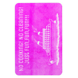 Rosa Cruise Frakt Cabin Stateroom Door No Cooking Magnet