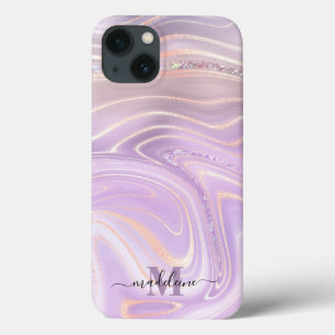 Rosa Crystal Marble Iridescent Agate