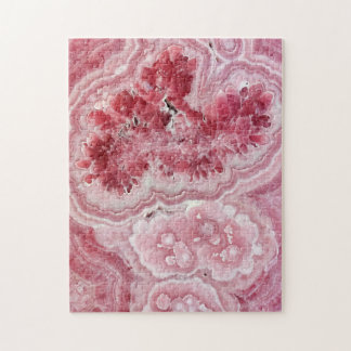 Rosa Crystals Geode Pussel