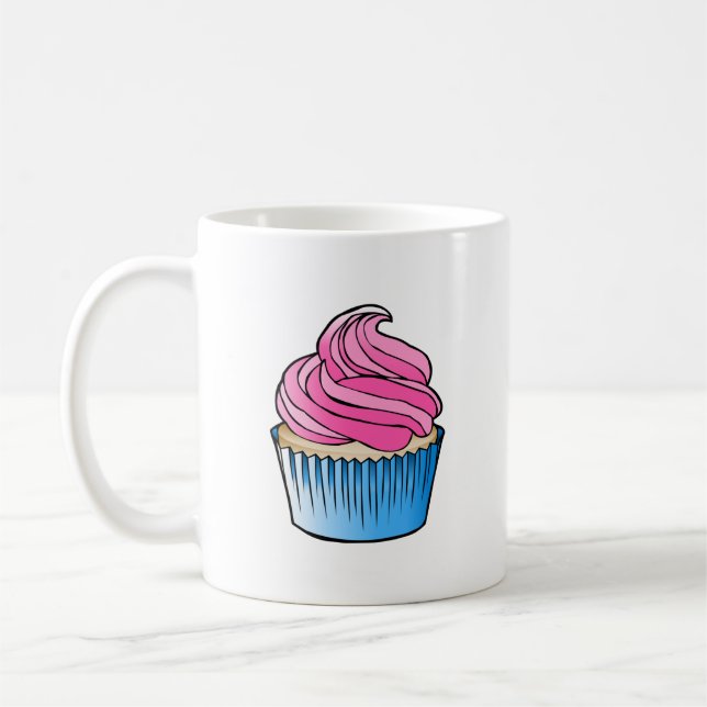 Rosa Cupaka Kaffemugg (Vänster)