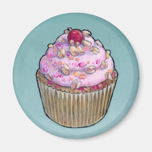 Rosa cupaka magnet (Framsidan)