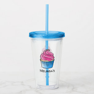 Rosa Cupcake Take Away Mugg