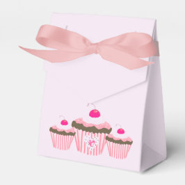 Rosa Cupcakes Presentaskar
