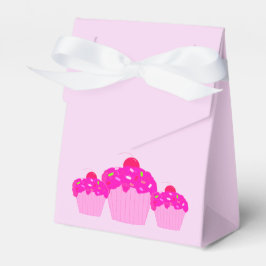 Rosa Cupcakes Presentaskar