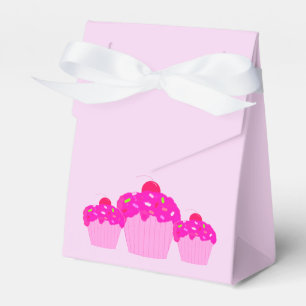 Rosa Cupcakes Presentaskar