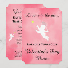 Rosa Cupid Tennis Player Event
