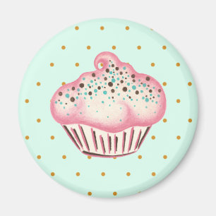 Rosa Cupkaka Bakery Kitchen Magnet