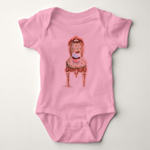 Rosa Cupkaka Victorias ordförande Baby Tröja