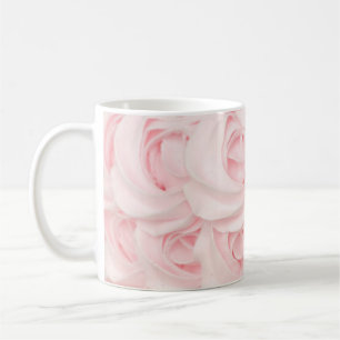 Rosa cuptårta frossa ro kaffemugg