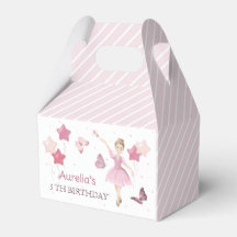 Rosa Cute Ballerina Birthday Favbox