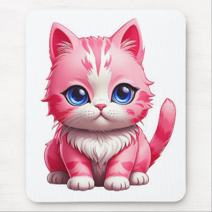 Rosa Cute Kattunge Musmatta