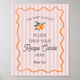 Rosa Cutie Main Squeeze Citrus a Recipe Poster