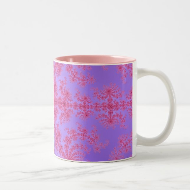 Rosa Dagdrömsmugg Två-Tonad Mugg (Höger)