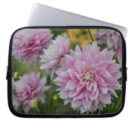 Rosa Dahlia Flowers vid RHS Garden Wisley Laptop Fodral