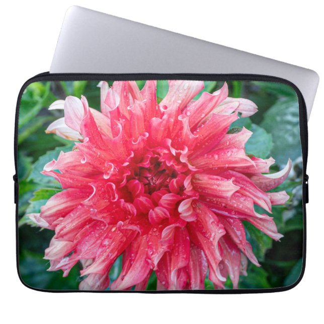 Rosa Dahlia Photography, Canadian Flower Laptop Fodral (Framsidan)