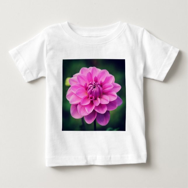 Rosa Dahlia T-shirt (Framsida)