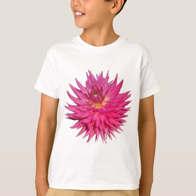 Rosa Dahlia T-shirt (Framsida)